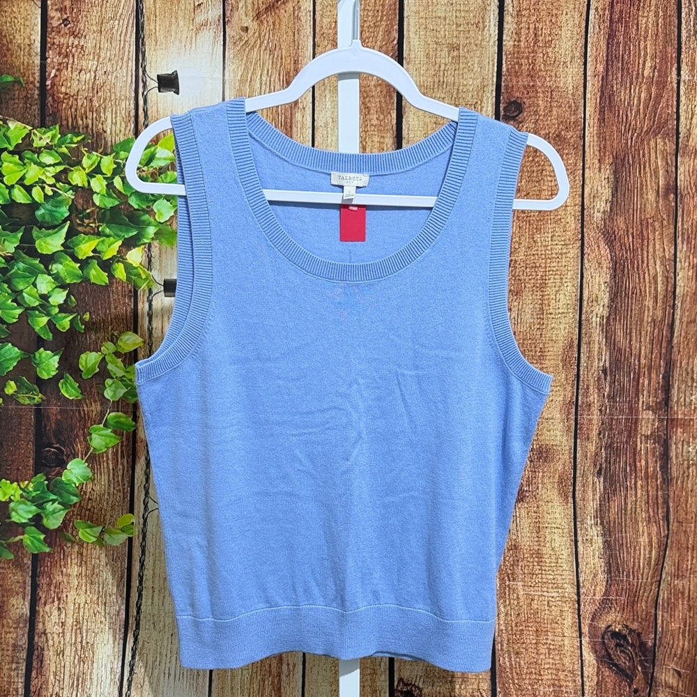 Talbots Sleeveless Sweater Vest Size L